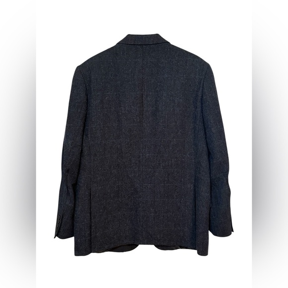 Tailorbyrd Men's 42R Navy Sportcoat Blazer Jacket 100% Wool Made in England - Picture 5 of 5